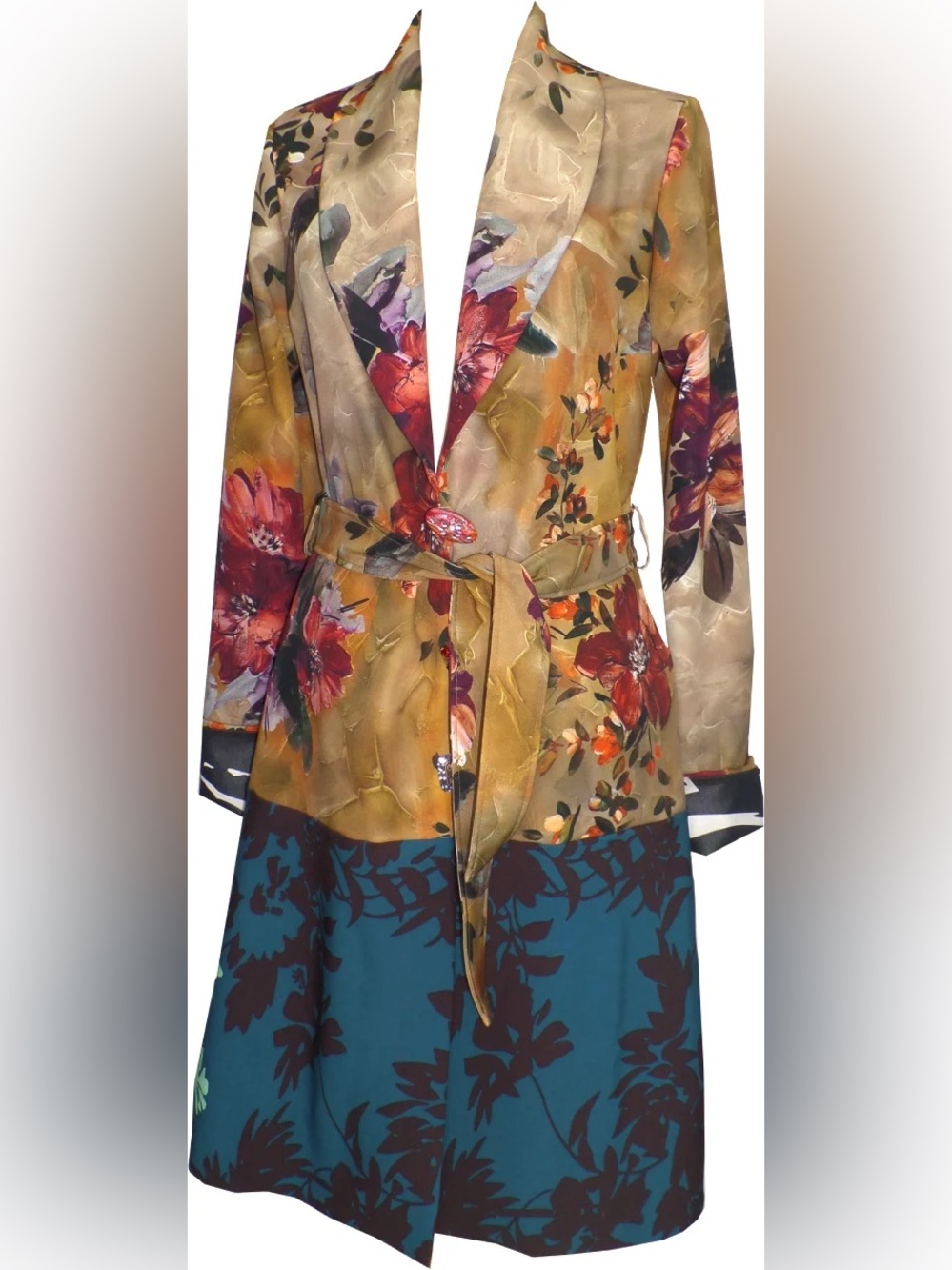 PETIT POIS by Viviana G - Shawl Classic Coat - Size LARGE
